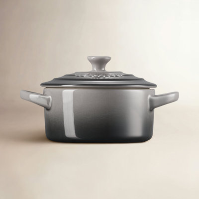 Le Creuset Stoneware 8 oz. Mini Round Cocotte with Lid & Reviews